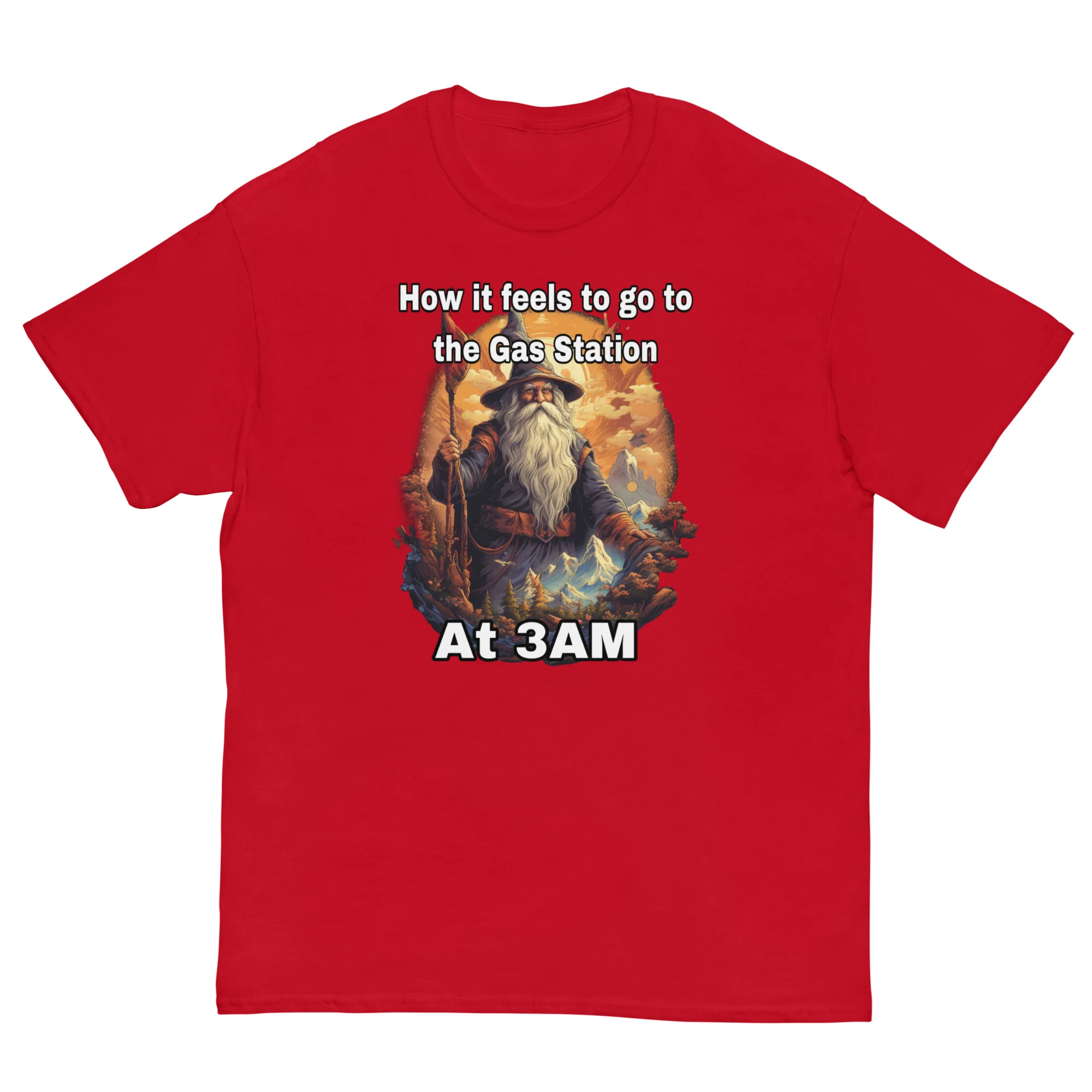 3AM Gas Station Wizard Tee - Image 3