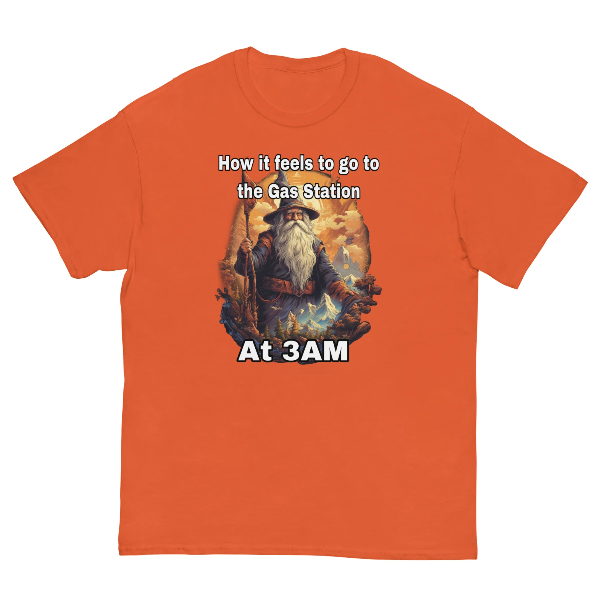 3AM Gas Station Wizard Tee - Image 4