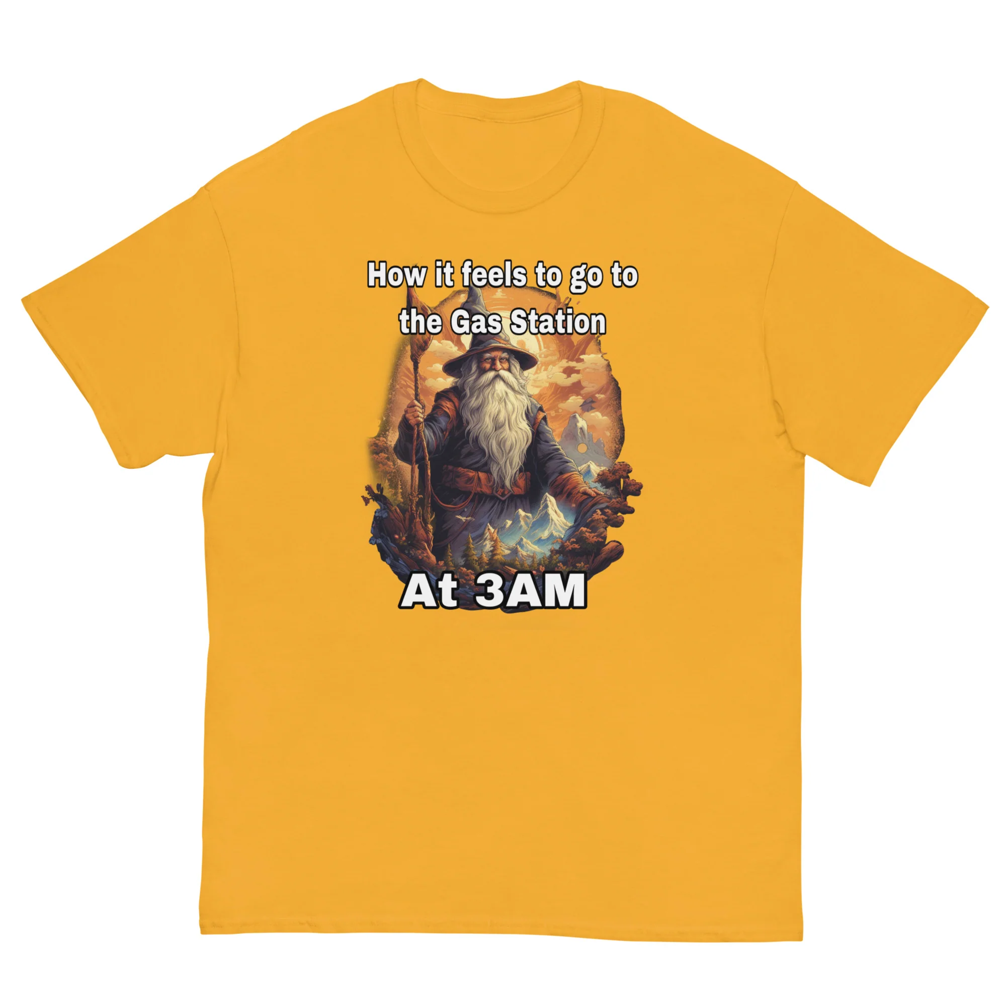 3AM Gas Station Wizard Tee - Image 5