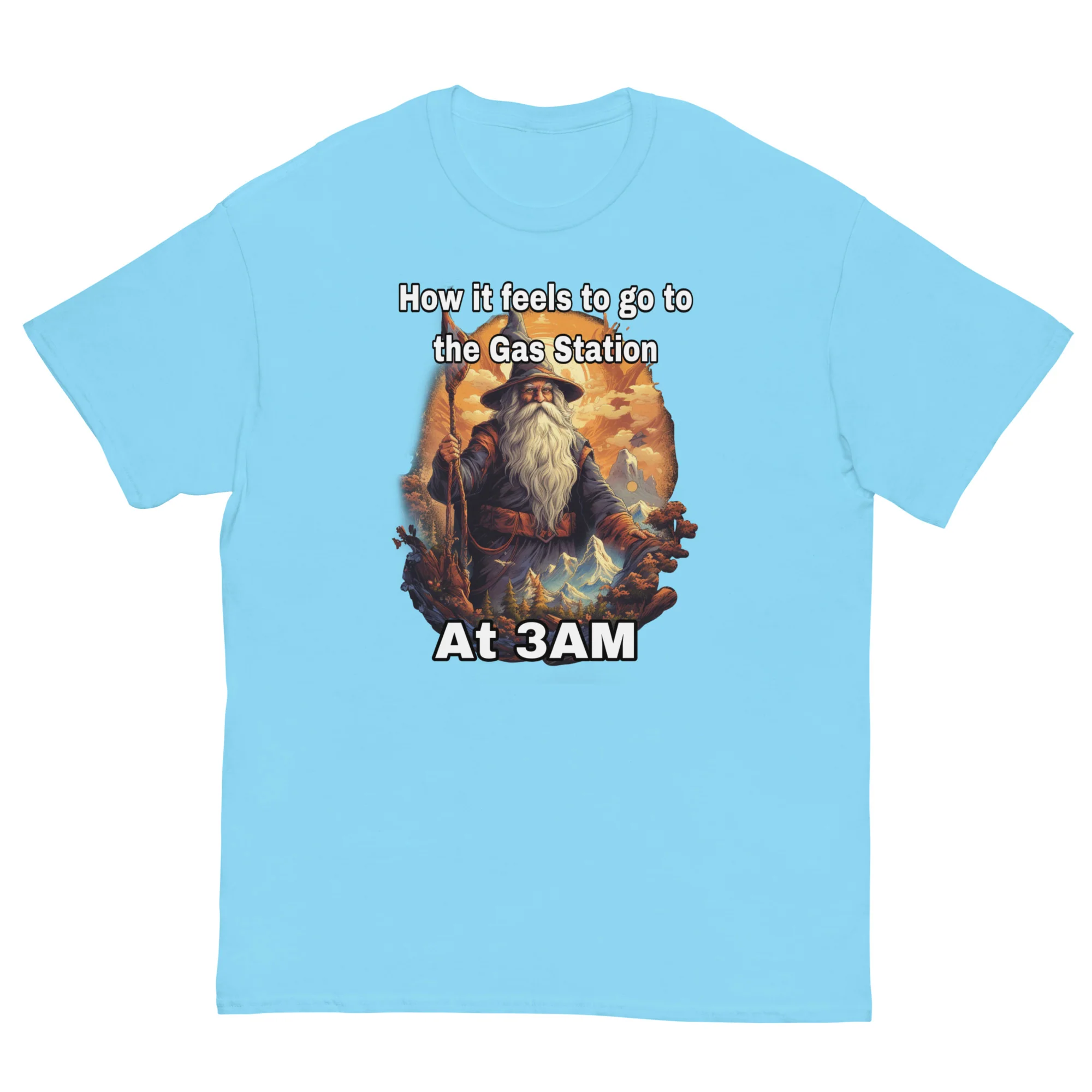 3AM Gas Station Wizard Tee - Image 6