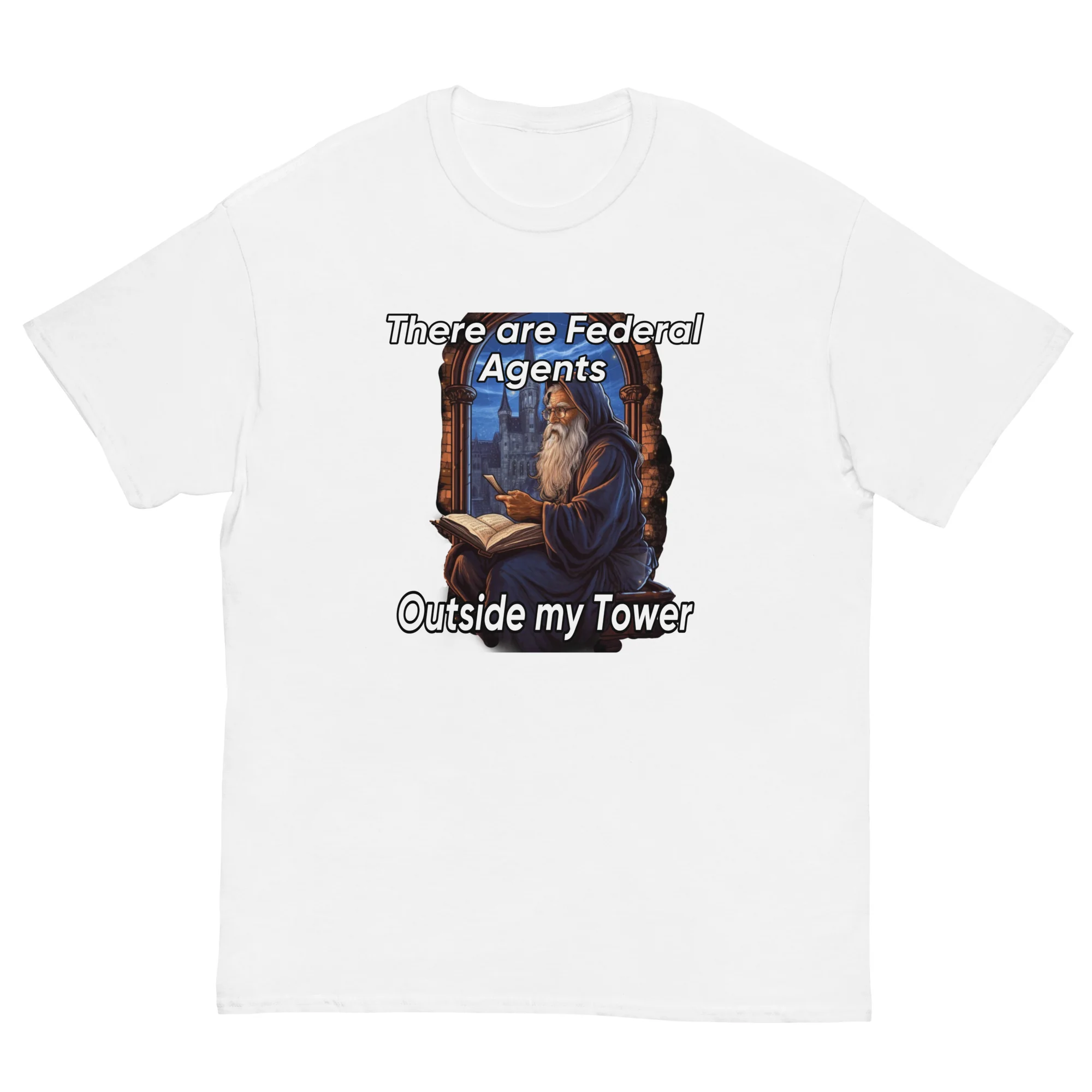 Agents outside my Tower Tee - Image 4