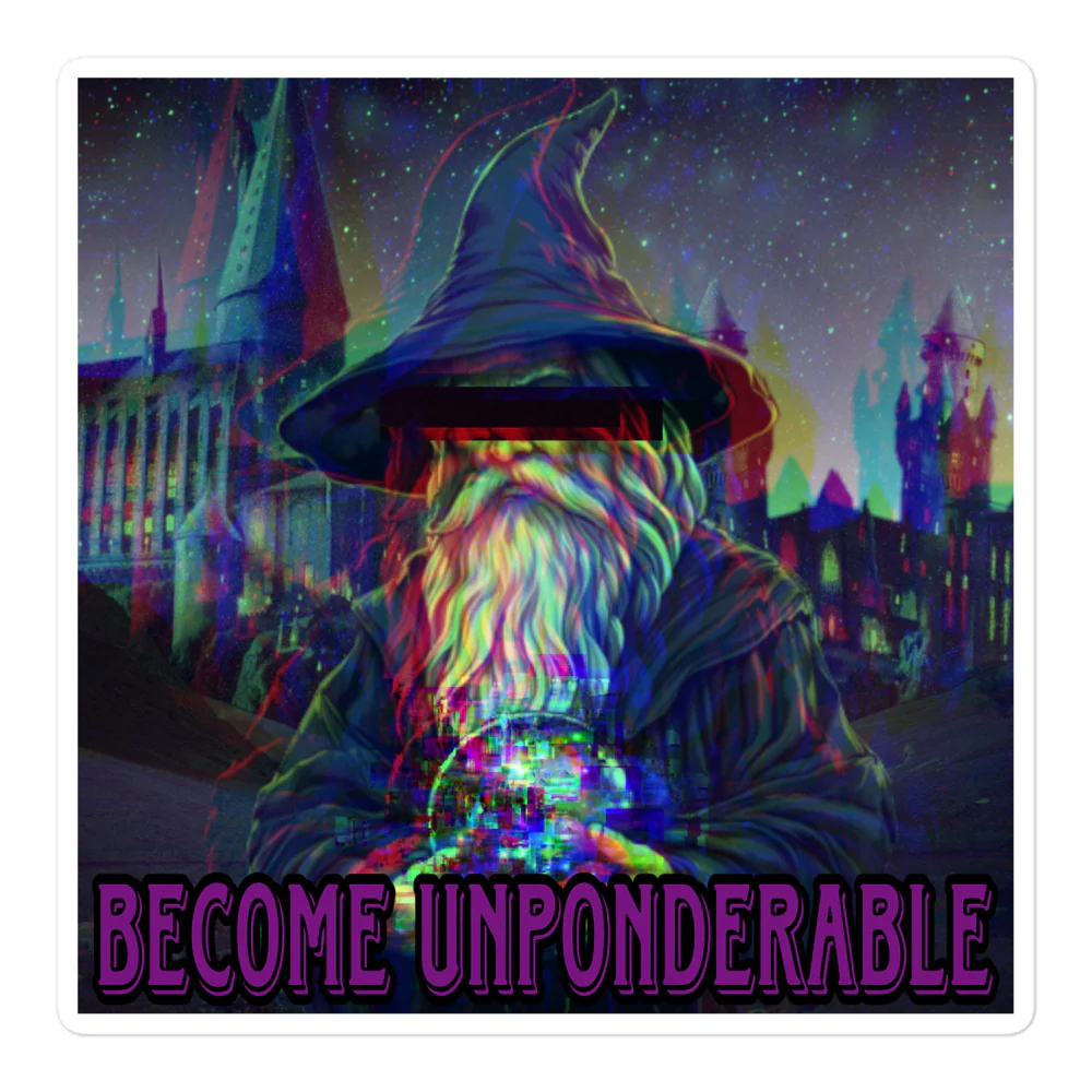 Become unponderable sticker - Image 3