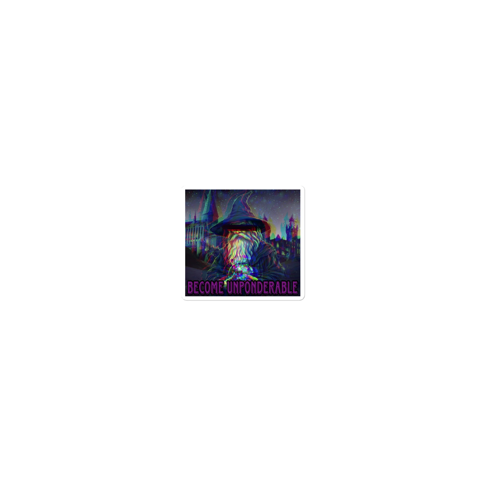 Become unponderable sticker - Image 4