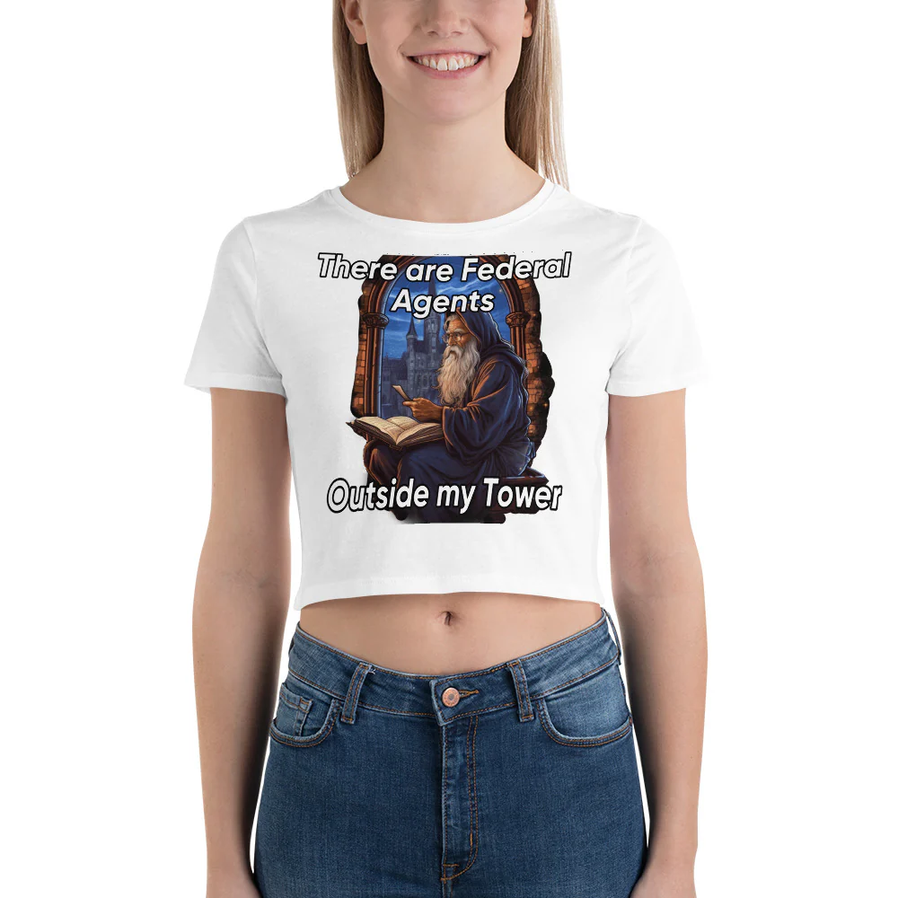 Federal agents out my tower baby tee - Image 3