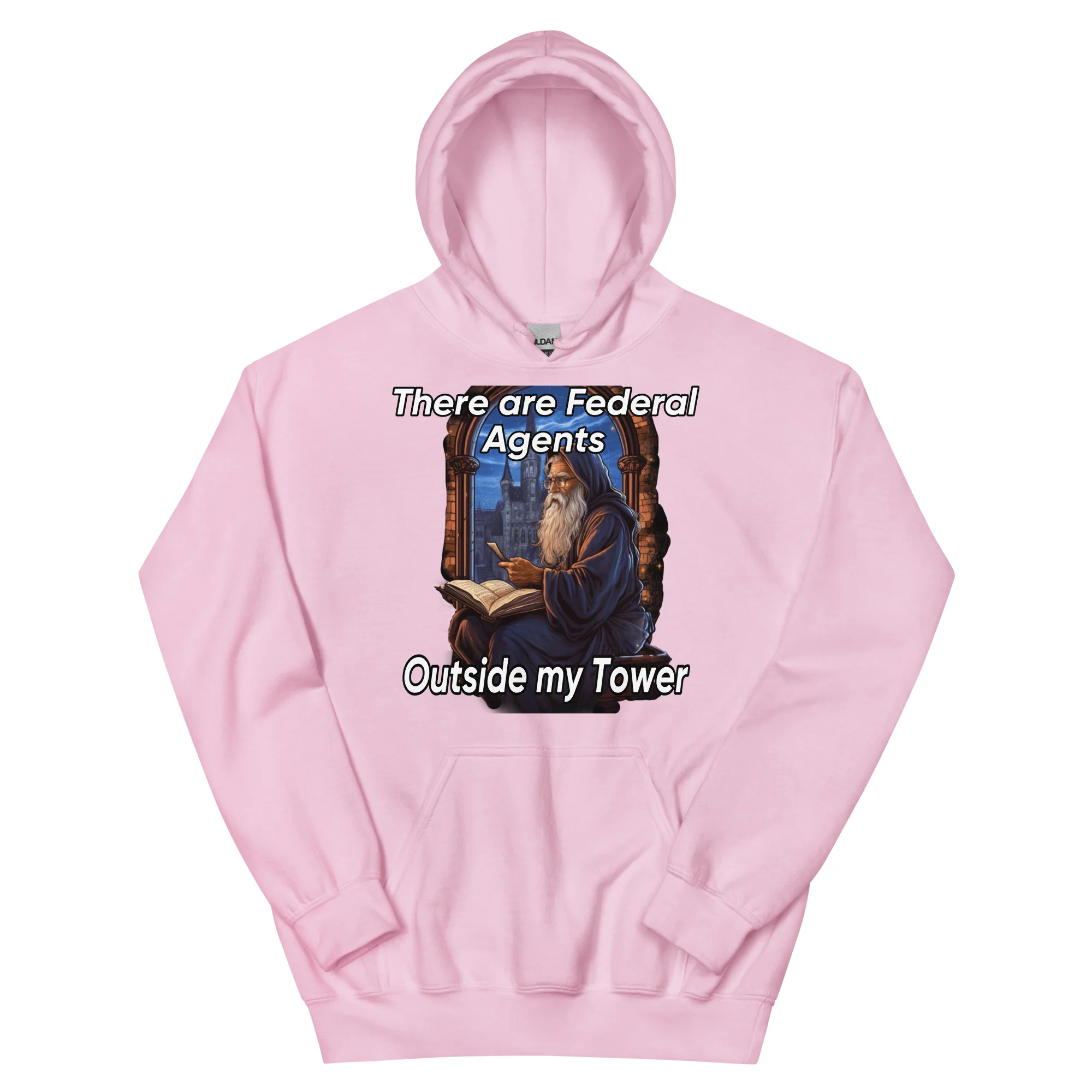 Federal agents outside my tower hoodie - Image 10