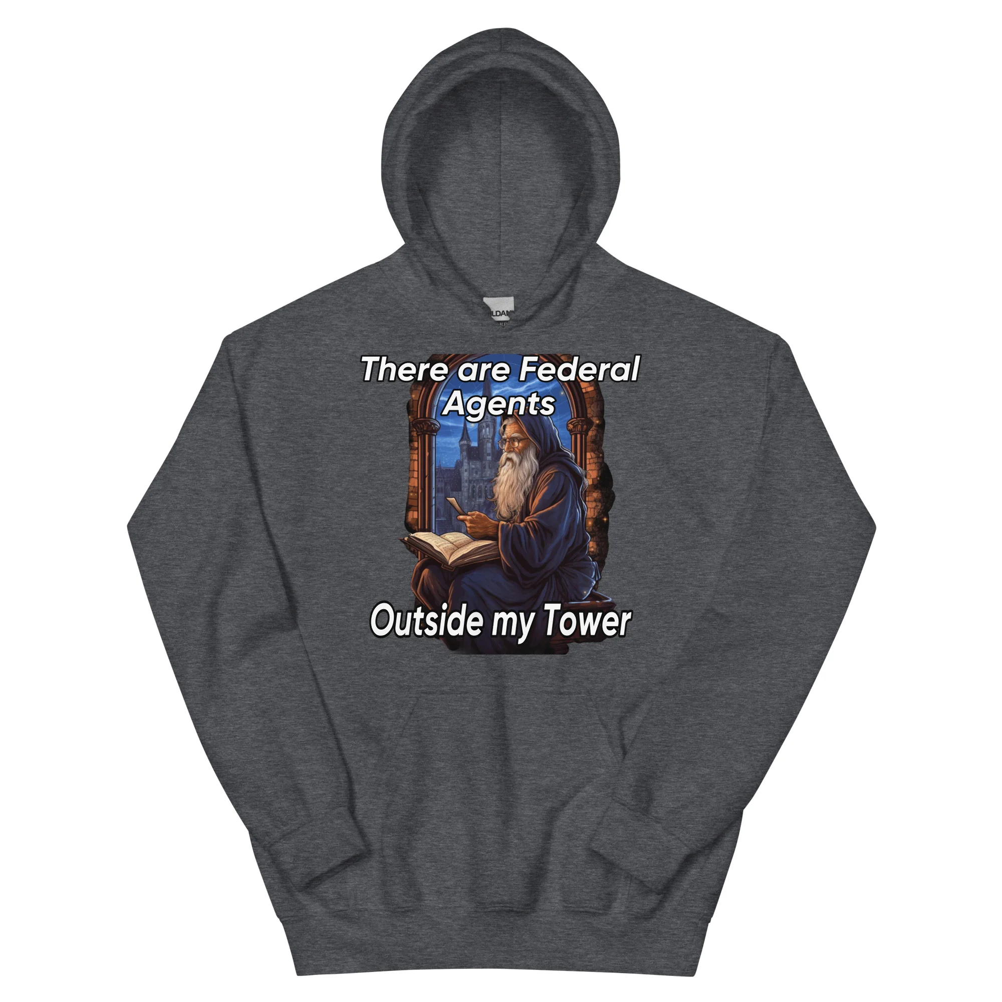 Federal agents outside my tower hoodie - Image 4
