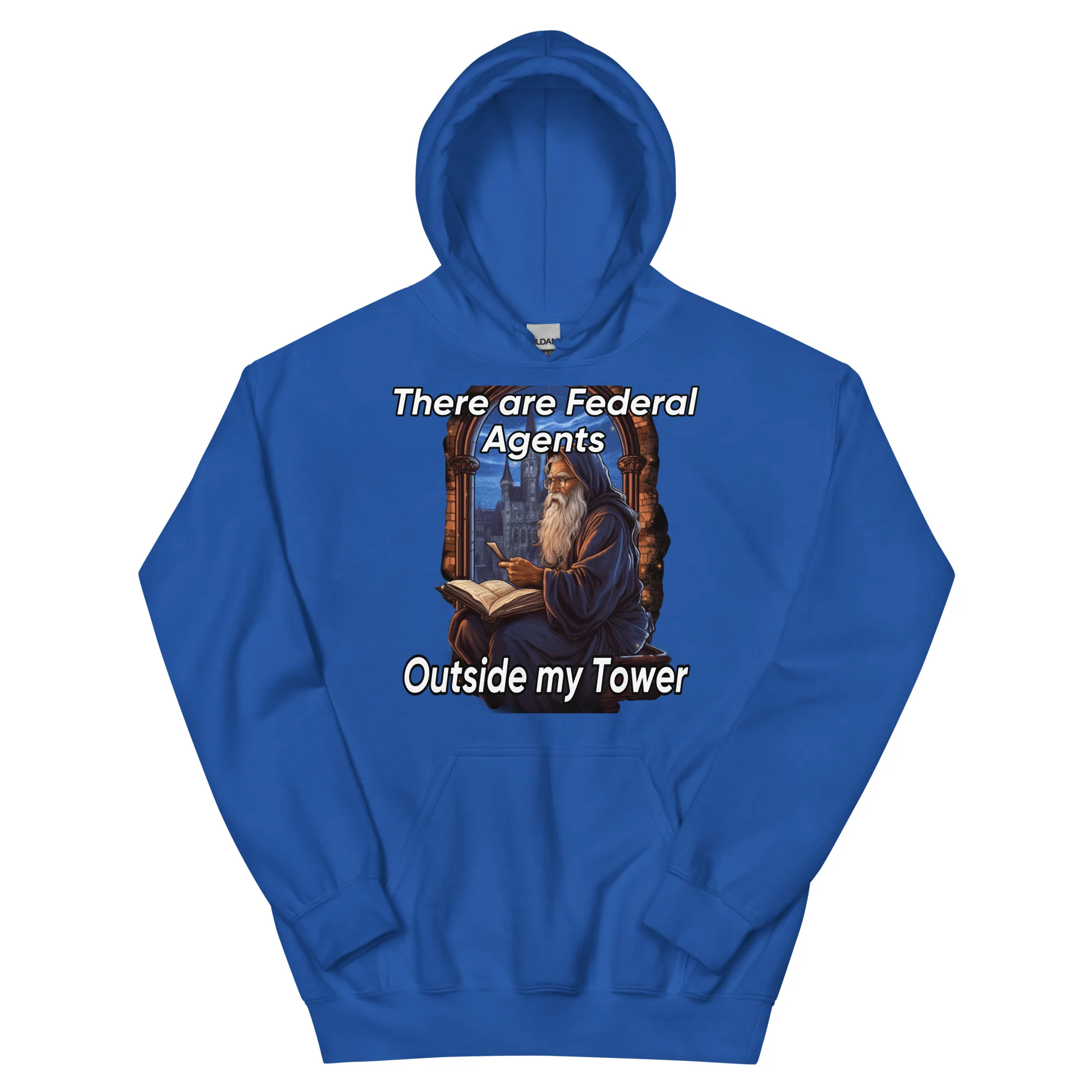 Federal agents outside my tower hoodie - Image 5