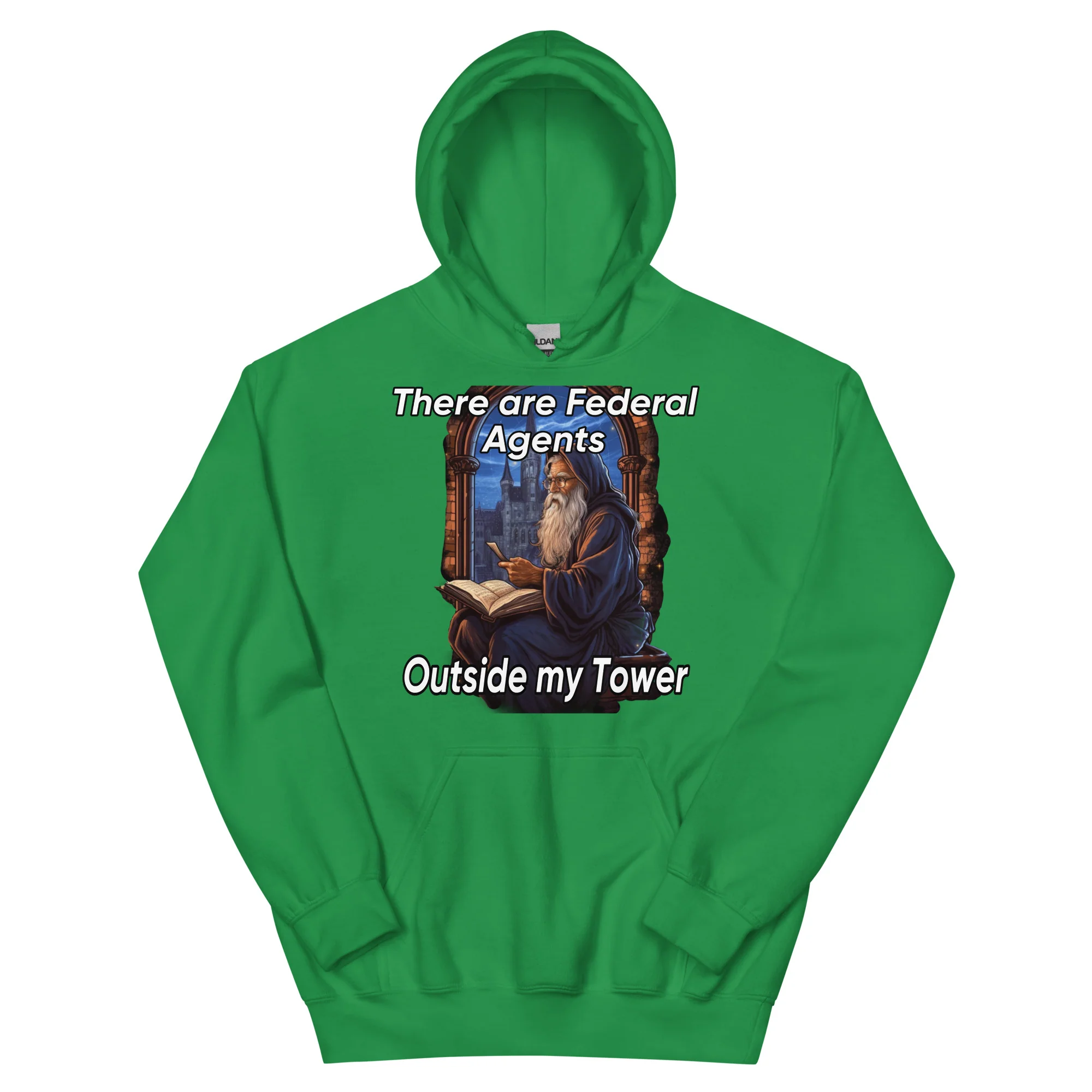 Federal agents outside my tower hoodie - Image 6