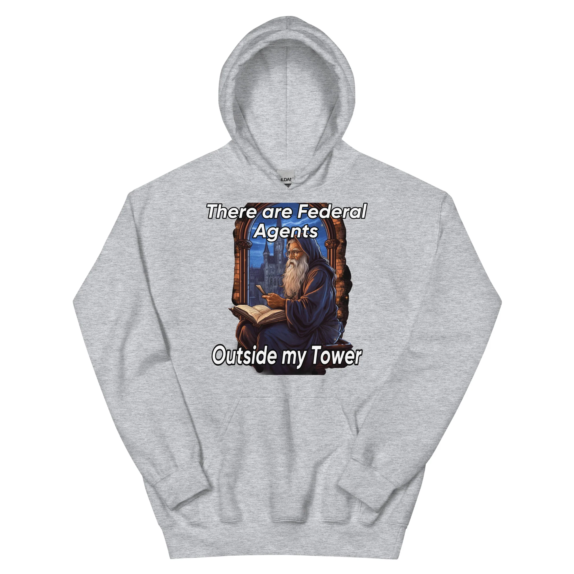 Federal agents outside my tower hoodie - Image 7