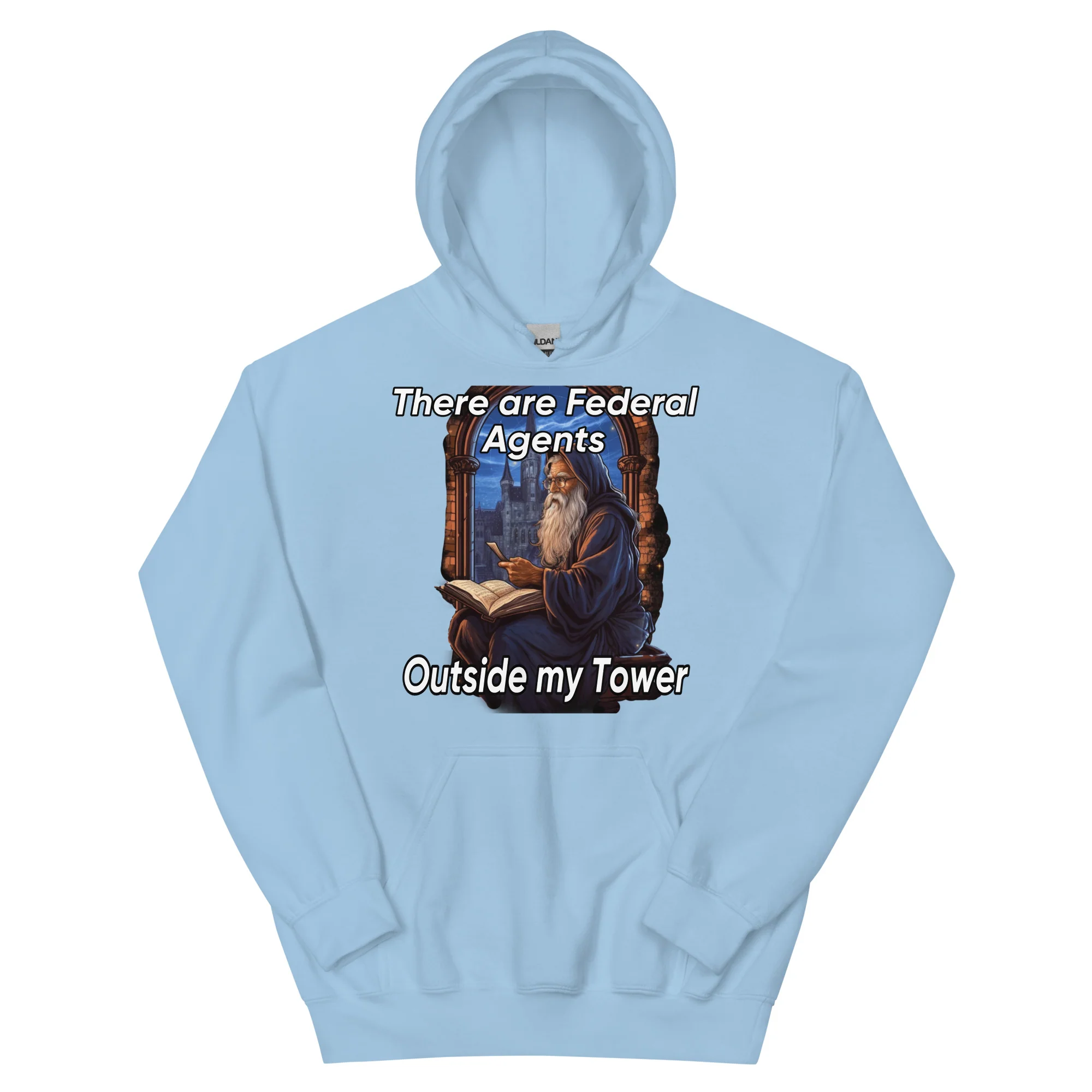 Federal agents outside my tower hoodie - Image 8