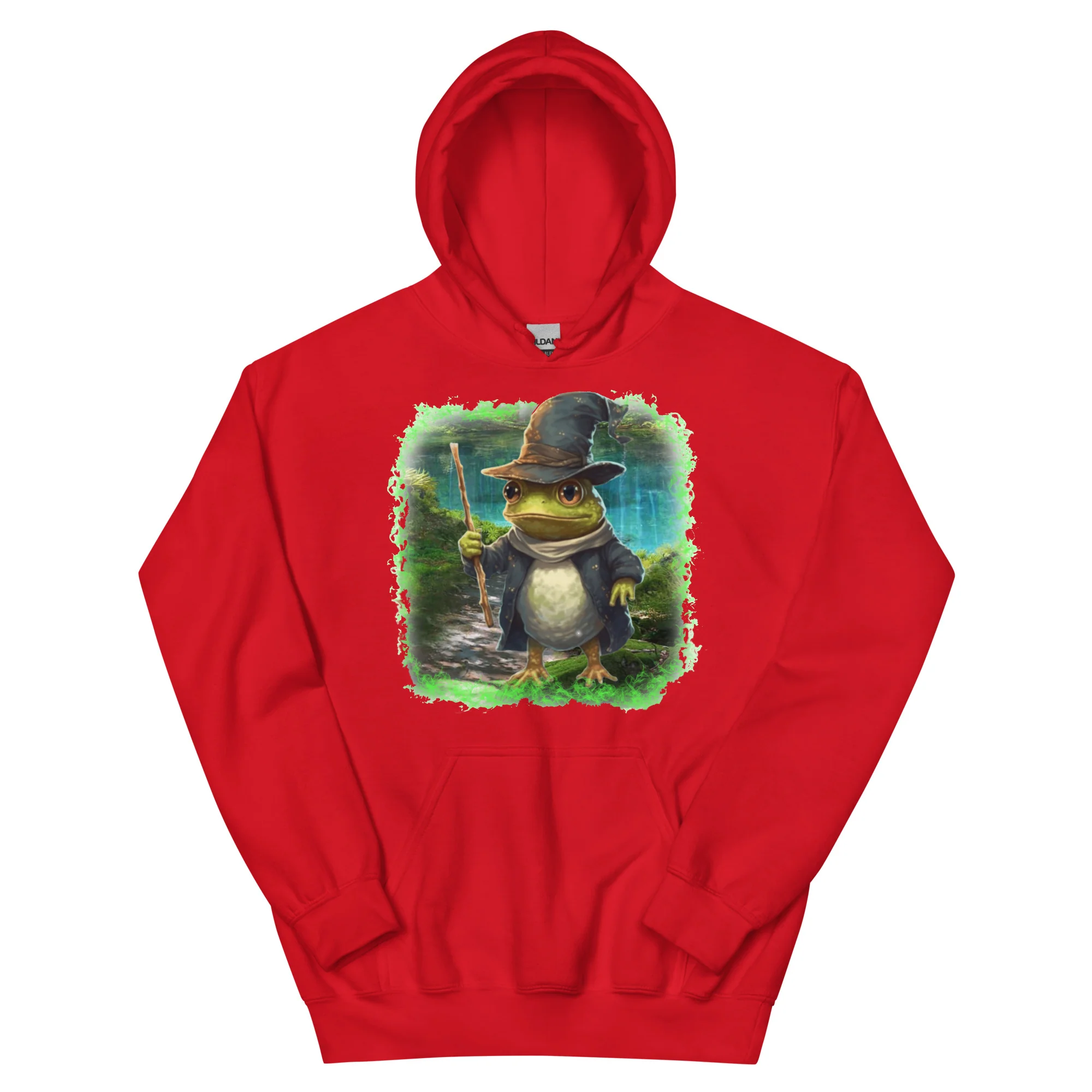 Forest Frog Wizard Hoodie - Image 3