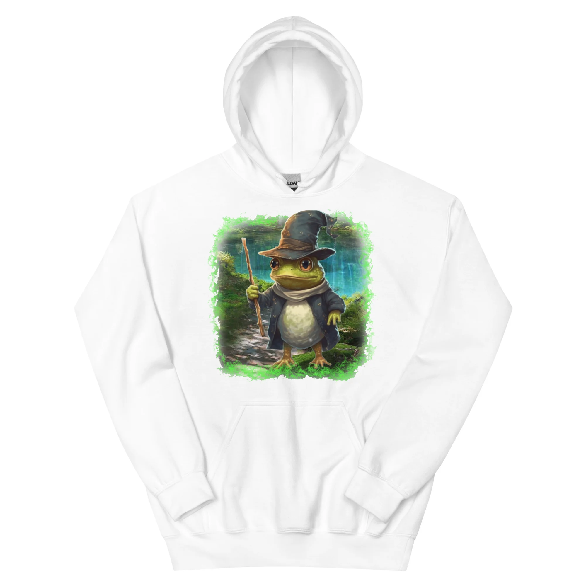 Forest Frog Wizard Hoodie - Image 8