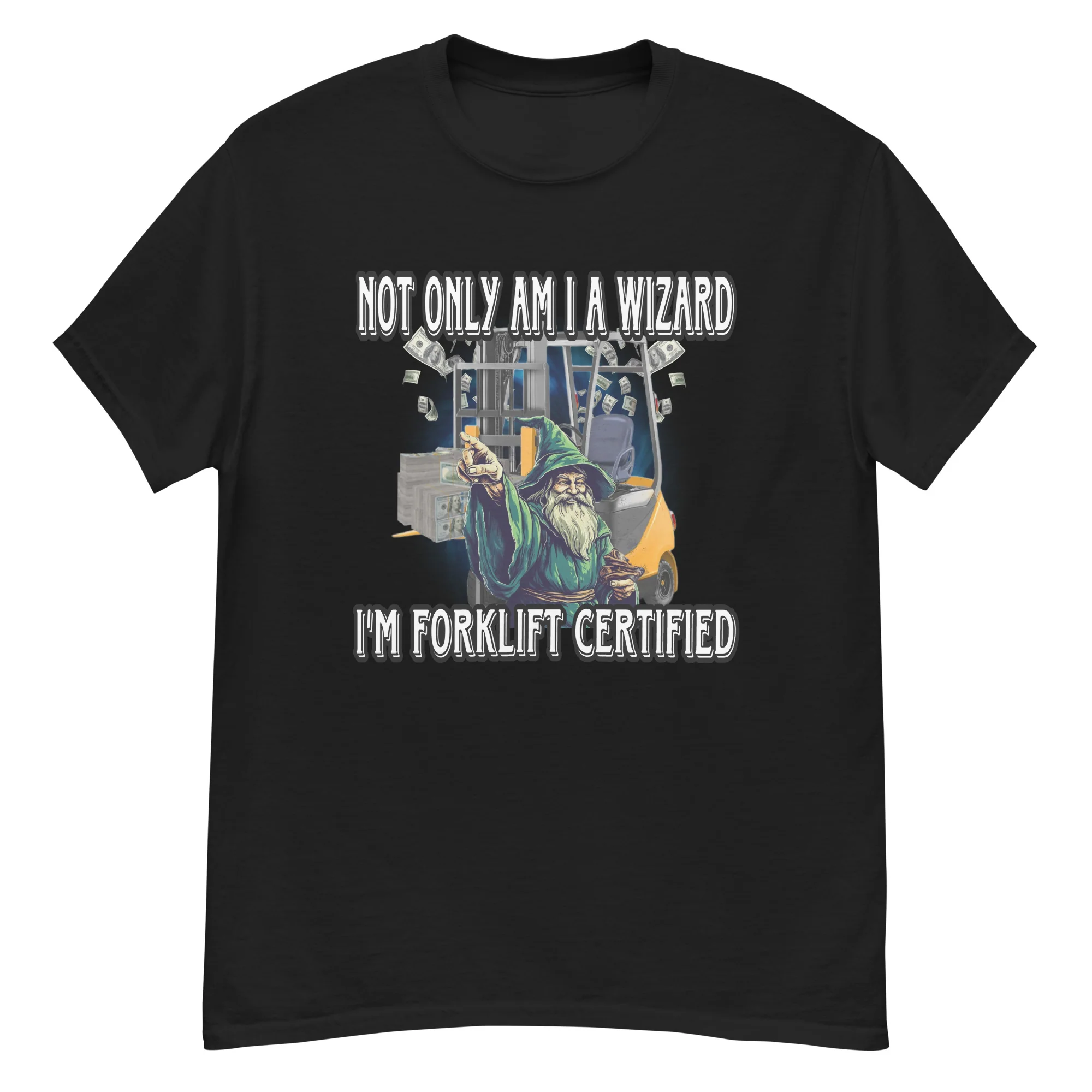 Forklift Certified Wizard Tee
