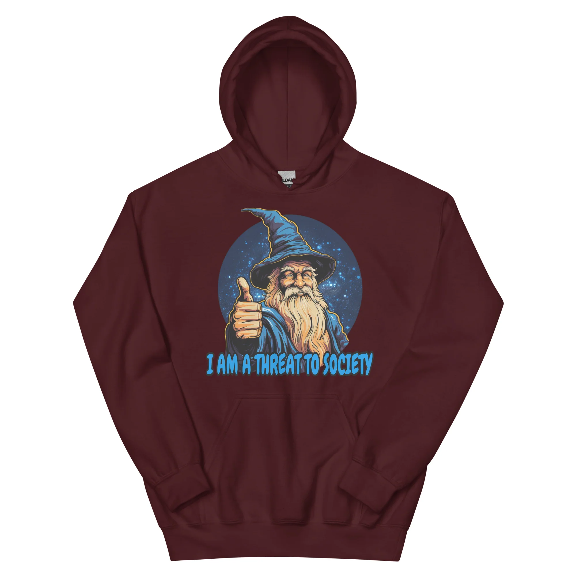 I am a threat to society hoodie - Image 2