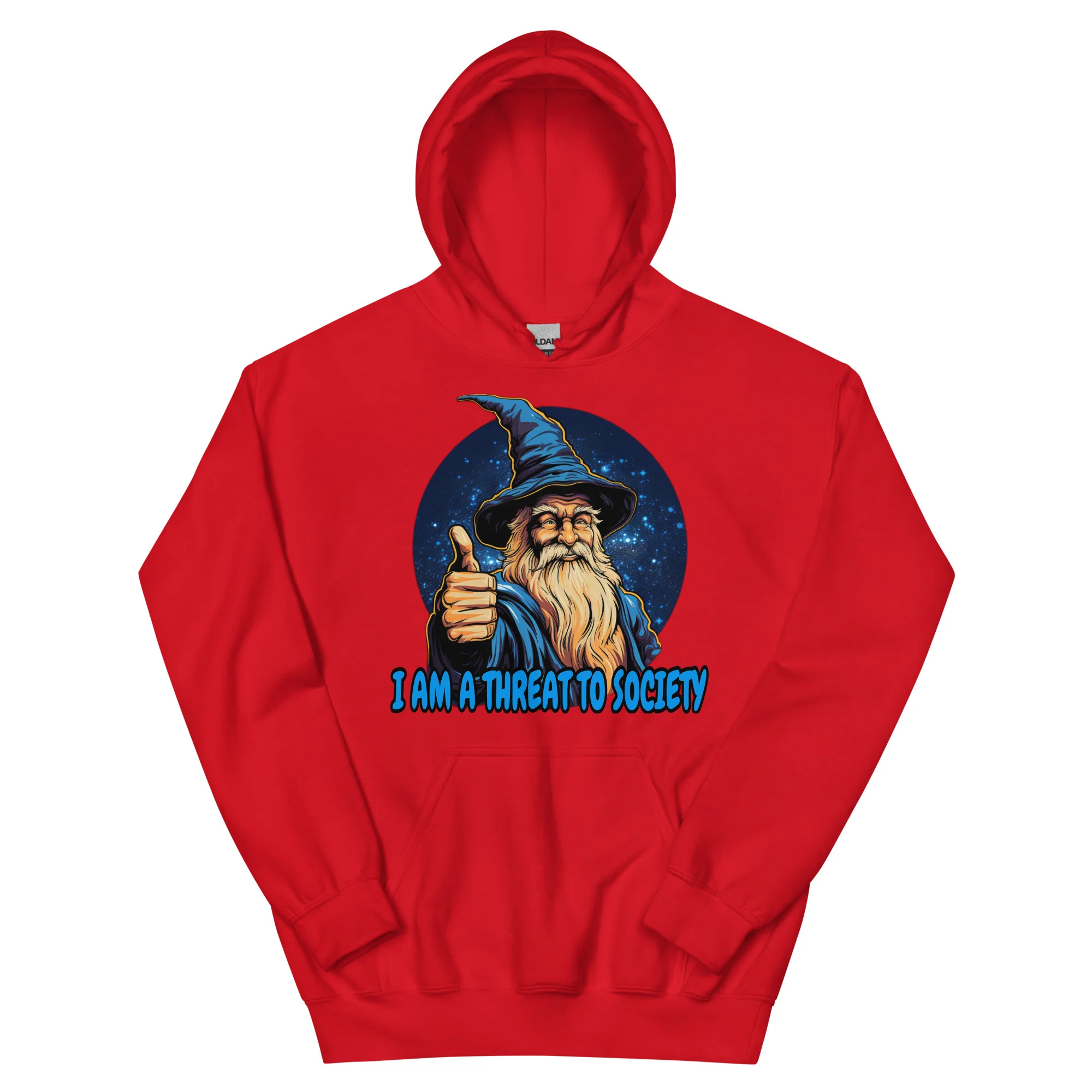 I am a threat to society hoodie - Image 3