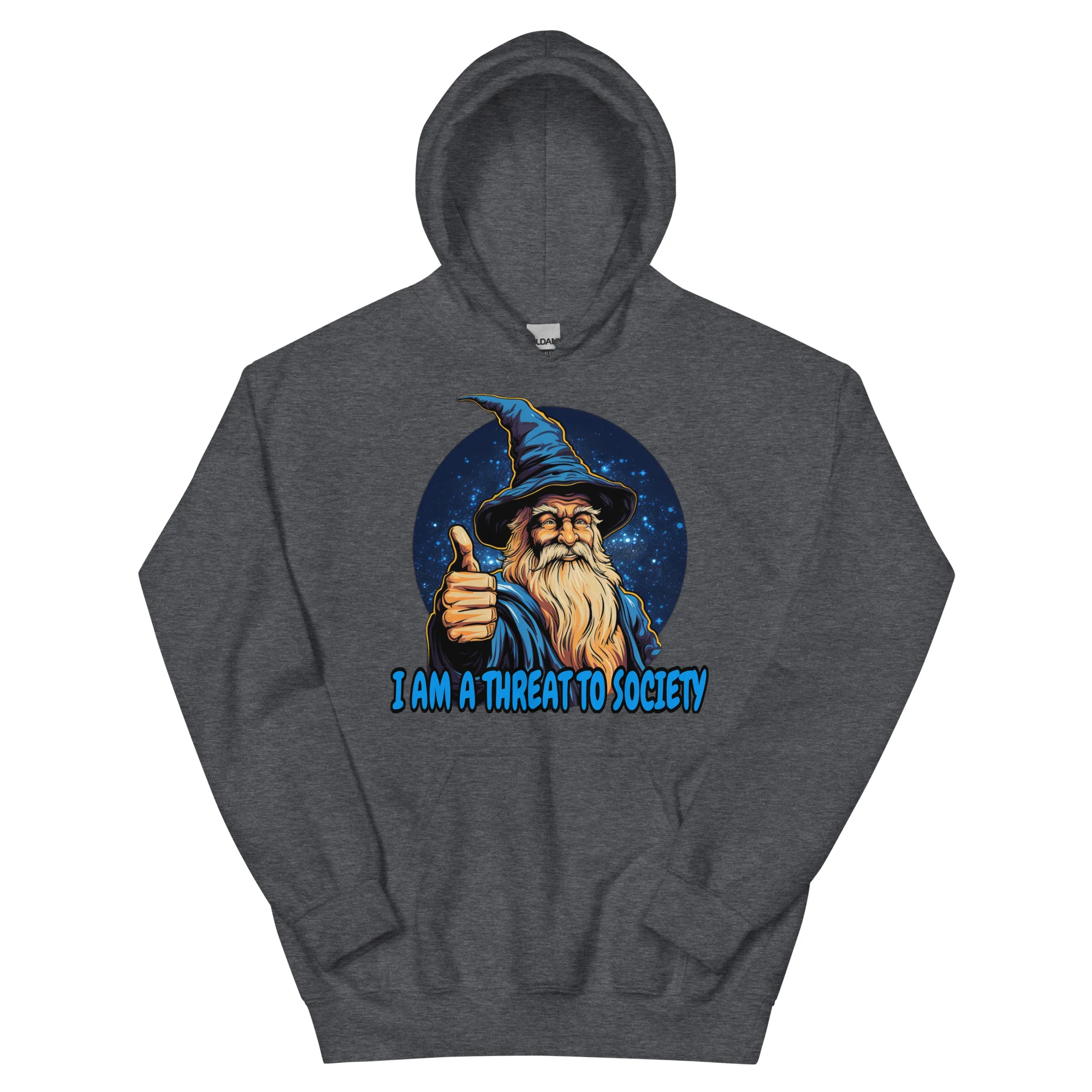 I am a threat to society hoodie - Image 4