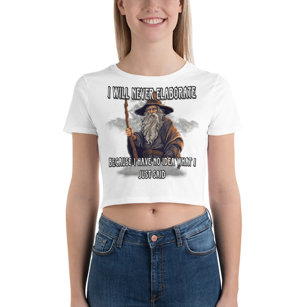 I will never elaborate baby tee - Image 3