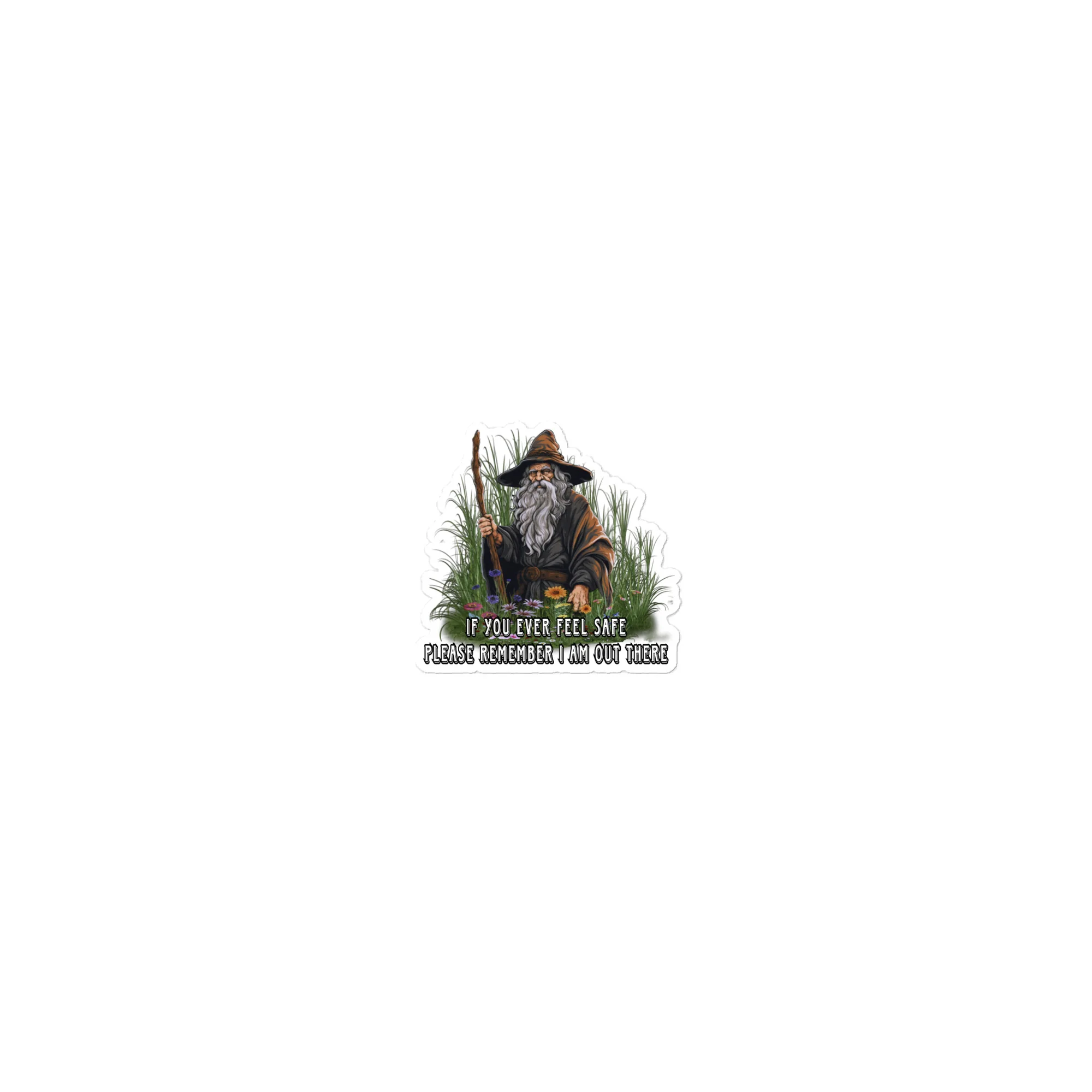 If you ever feel safe sticker - Image 4