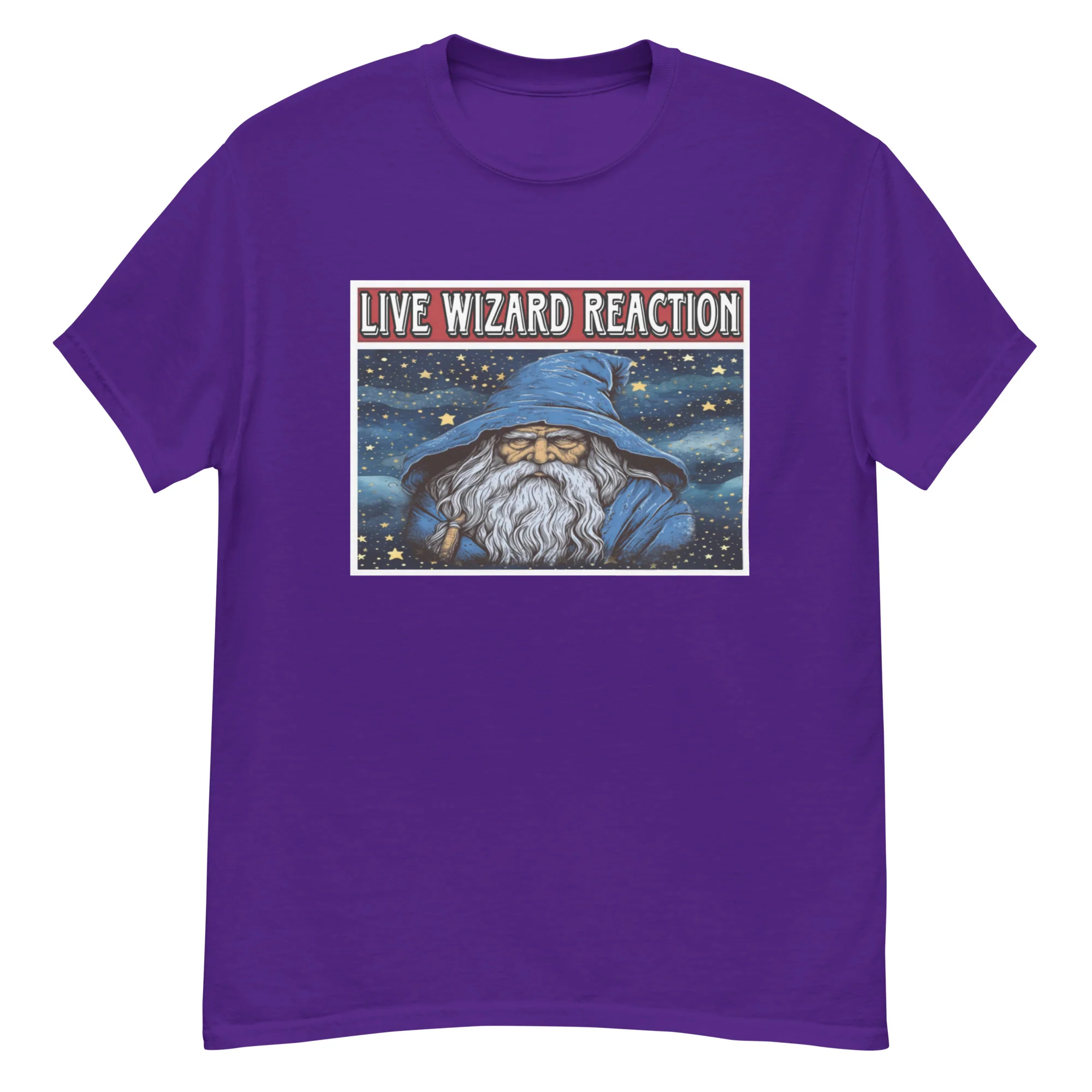 Live Wizard Reaction Tee - Image 2