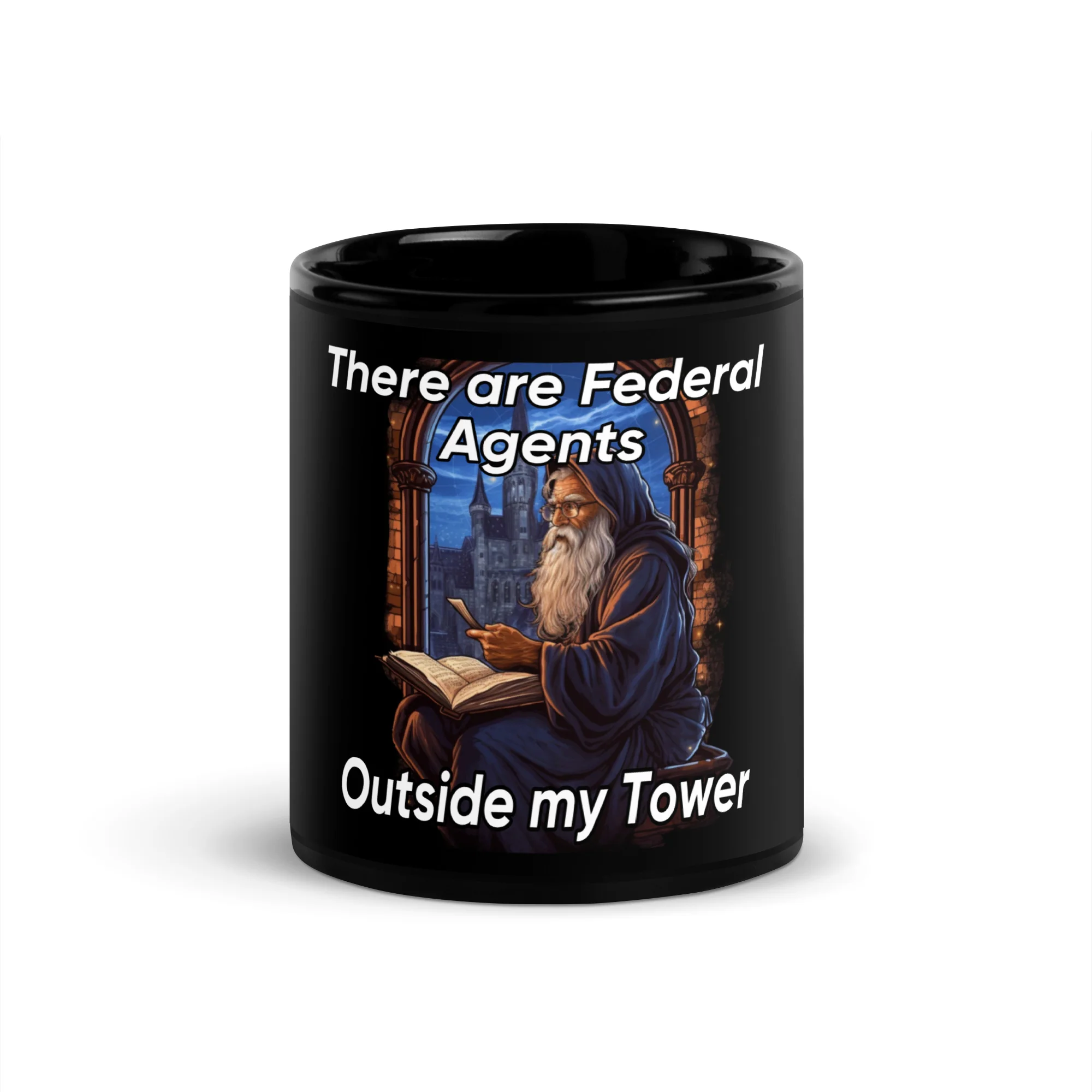 There are federal agents outside my tower mug - Image 3