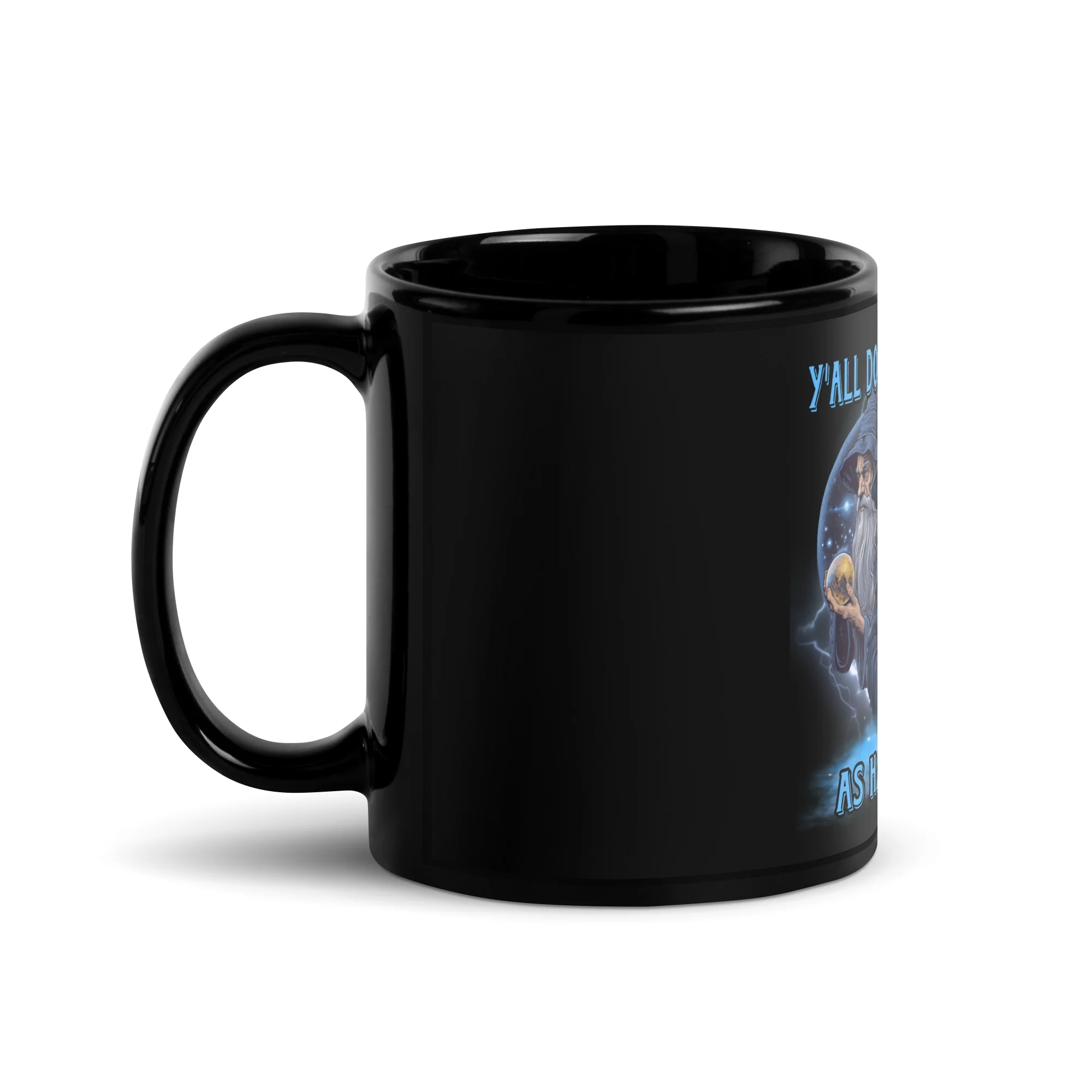 Y’all don’t be pondering as hard as me mug - Image 2