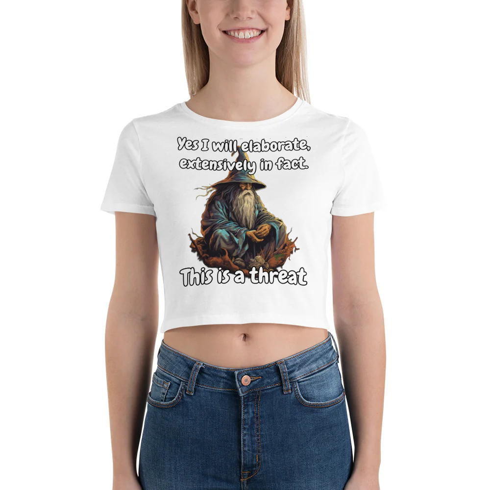 Yes I will elaborate baby tee - Image 3